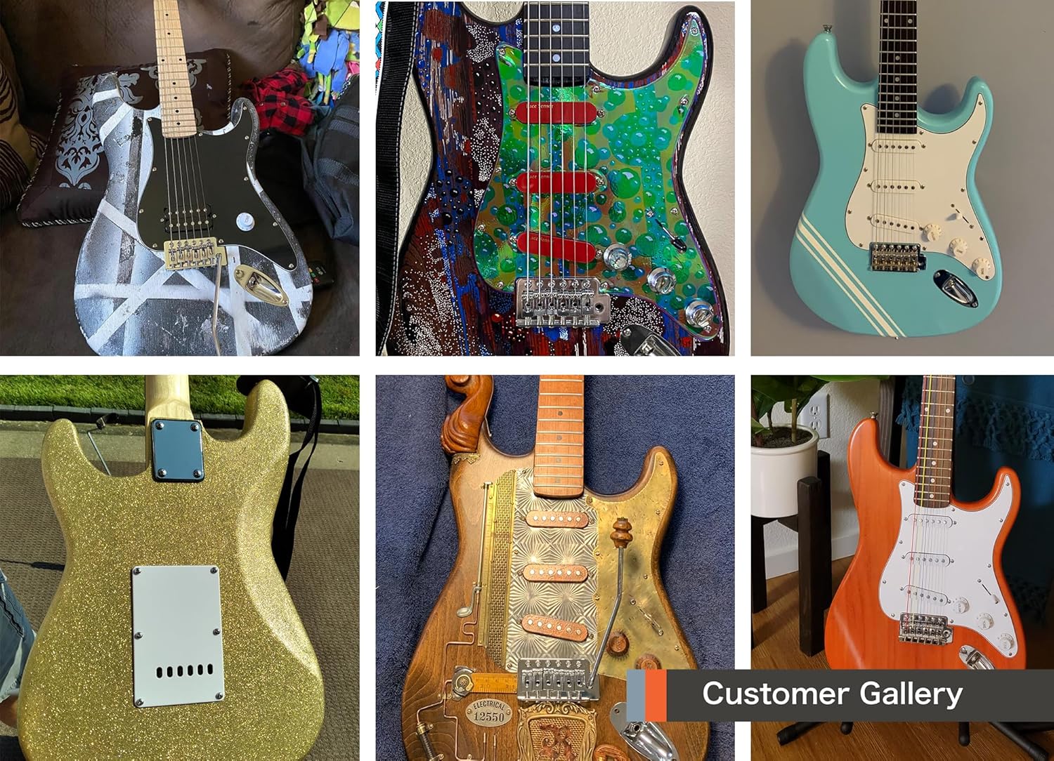 ST Style Alder Build Your Own Guitar Kit