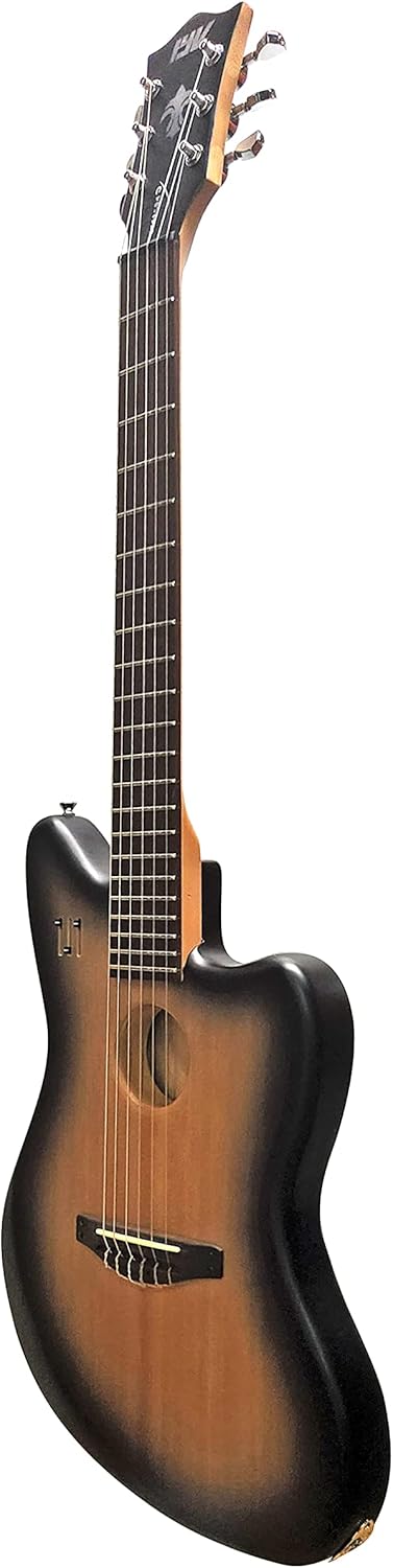 IYV IJC-300 Hollow Body Semi Acoustic Guitar, Natural