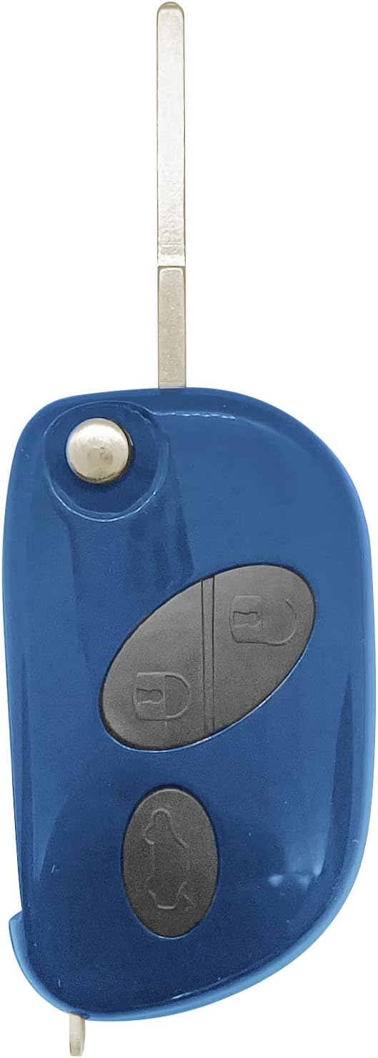 AutoKeyMax Flip Car Key Fob Replacement For 2005-2011 Maserati GranTurismo Quattroporte Remote Fccid:RX2TRF937 (1)