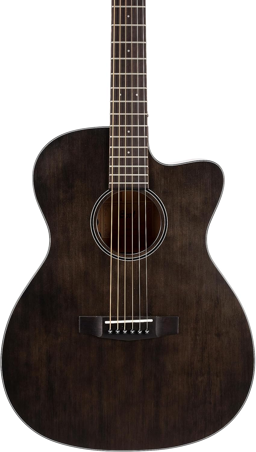 Cort Core Series Solid Spruce Top Acoustic Electric Guitar w/Case (COREOCOPTB)