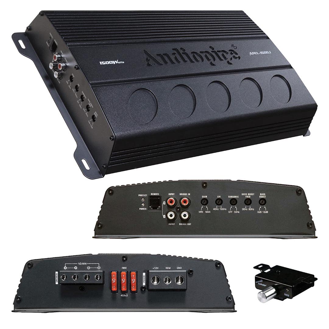 Audiopipe APEL15001 Mono Block Amplifier 1500 Watts