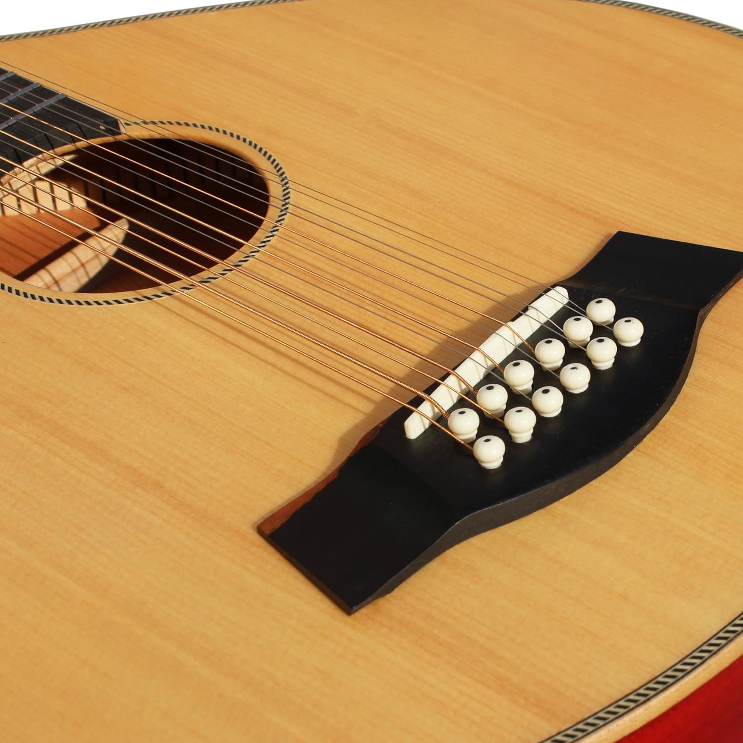 Batking Bouzouki, 12 Strings Bouzouki Guitar with EQ (12 Strings)