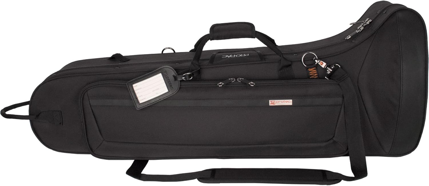Protec Bass Trombone Contoured PRO PAC Case, Model PB309CT