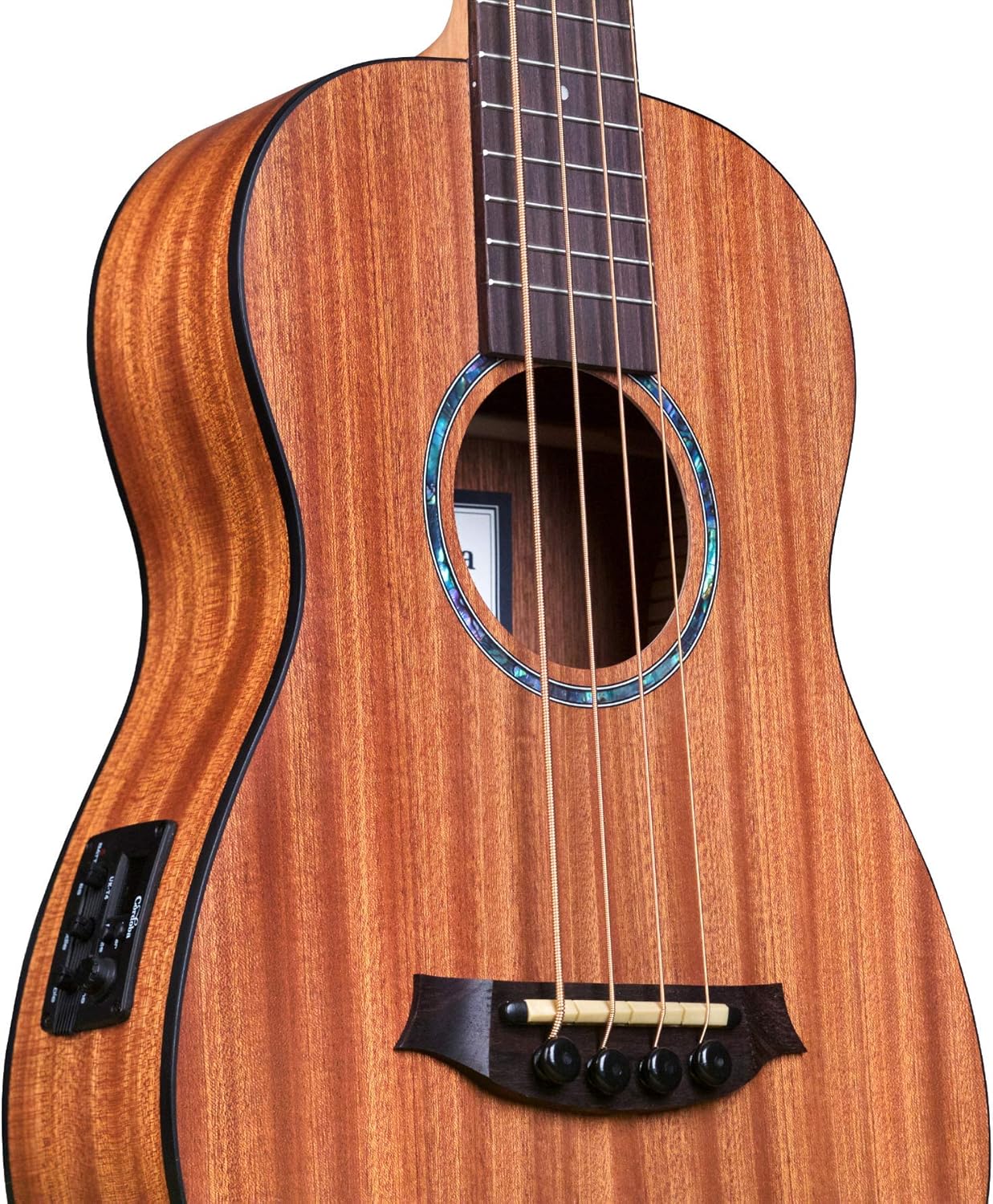 Cordoba Mini II Bass MH-E, Mahogany, Small Body, Acoustic-Electric Bass Guitar