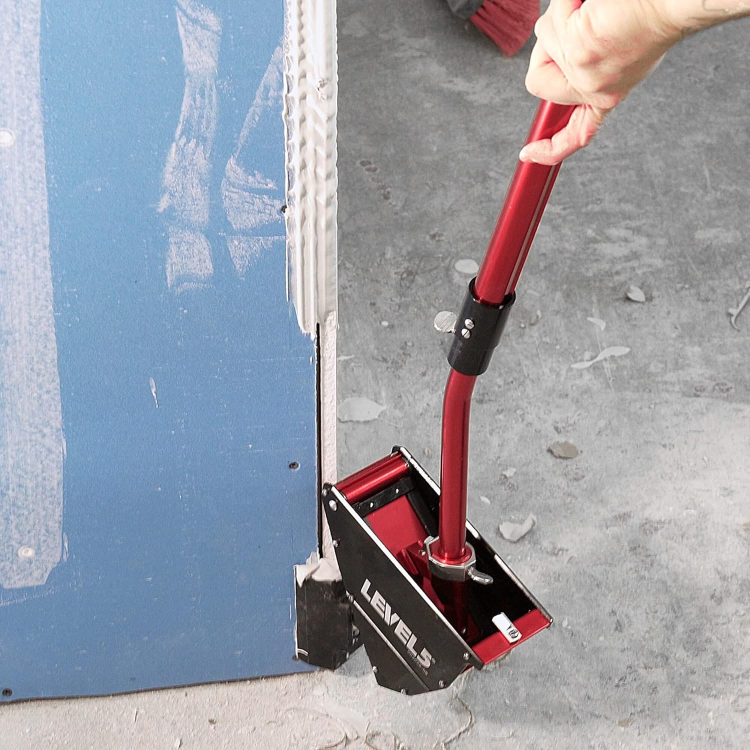 8-Inch Corner Applicator Box + Handle - LEVEL5 | Pro-Grade | Drywall Gyprock Plasterboard Sheetrock | 4-502