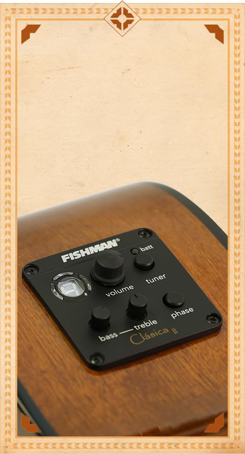 H. Jimenez LR2CE Voz de Trio Electric Requinto Cutaway Guitar with Action Gold Tuners