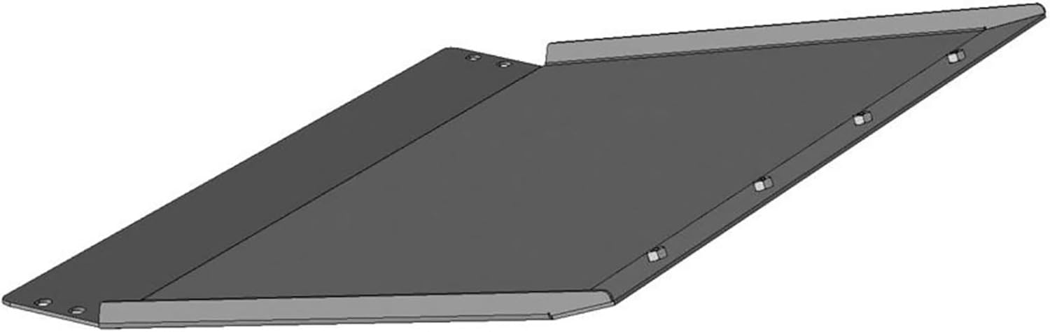 Black Horse Armour II Heavy Duty Front Bumper Skid Plate Only Matte Black Compatible with 2015-2017 Ford F-150-AFB-F117-SK