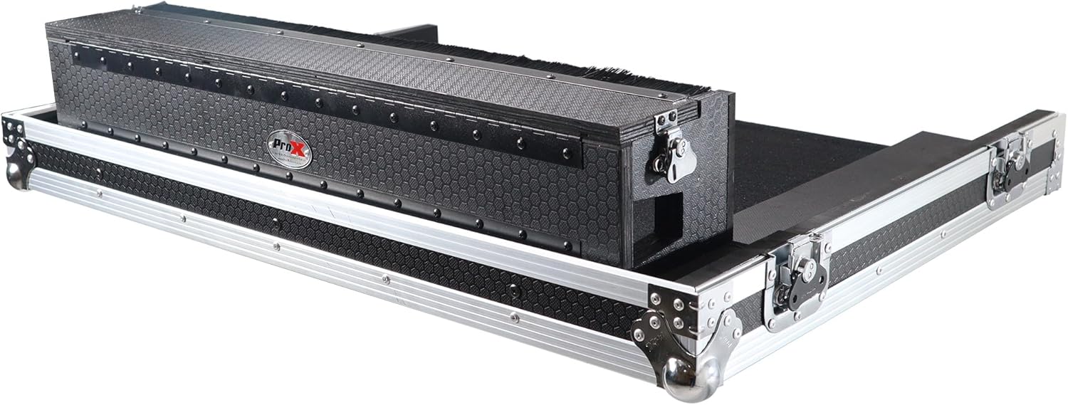 ProX XS-SIIMPACTDHW ATA Digital Audio Mixer Flight Case for SI Impact Console with Doghouse compartment and Caster wheels