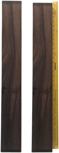 East Indian Rosewood Neck Blanks B Grade 30 x 4 x 1.25 inches