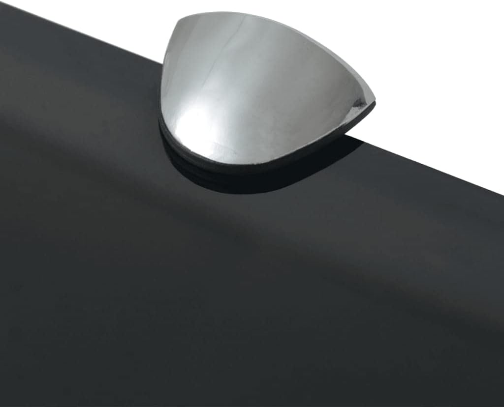 Floating Shelves 2 pcs,Wall Storage Shelves, Wall Mounted Shelf Organizer Unit Display Shelf,for Living Room, Bedroom, Kitchen, Bathroom,Office,Tempered Glass 19.7