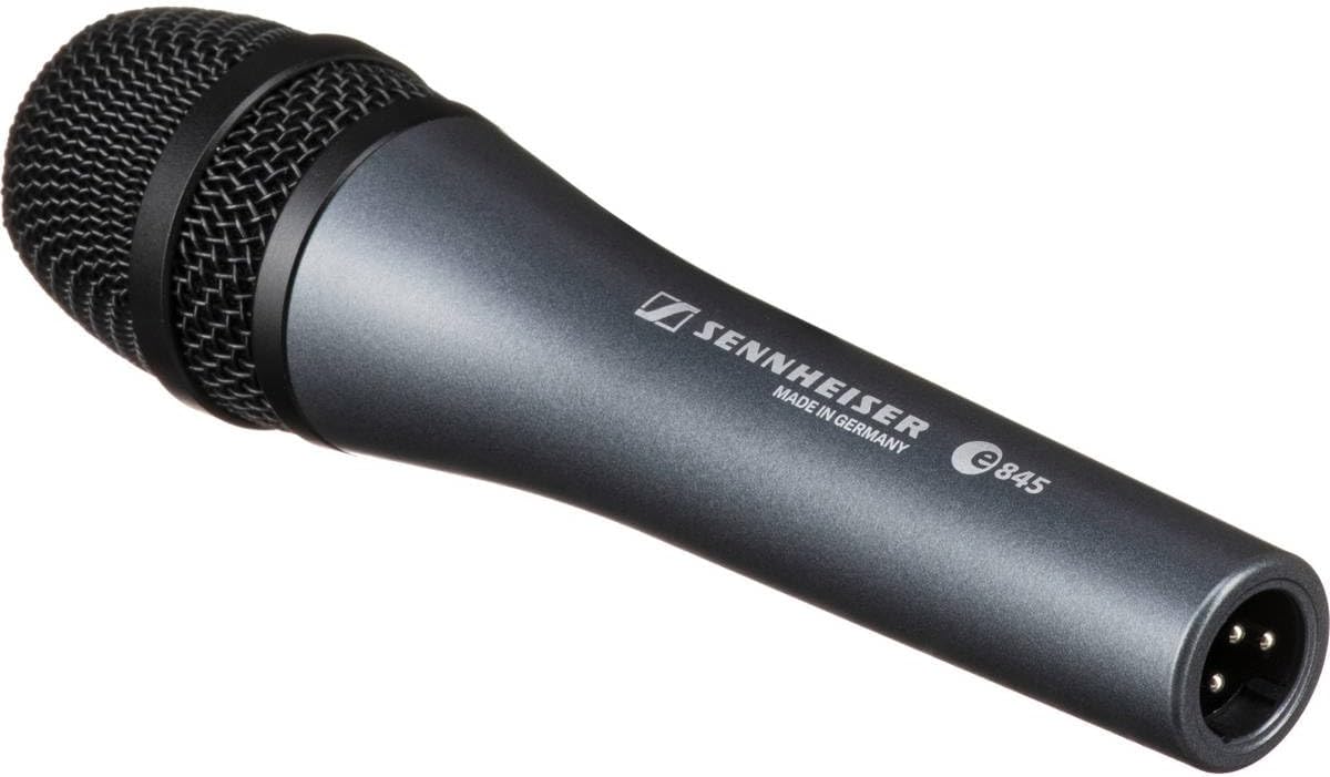 Sennheiser Pro Audio e845 Extended High Frequency Response Supercardioid Microphone