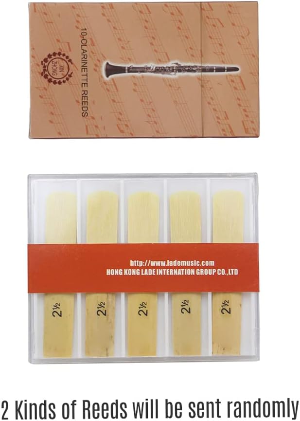 Bakelite B flat Clarinet 17 Key Exquisite Design Set with Cleaning Cloth Gloves Headless Bass Guitar Bridge bass bridge for Woodwind Instruments