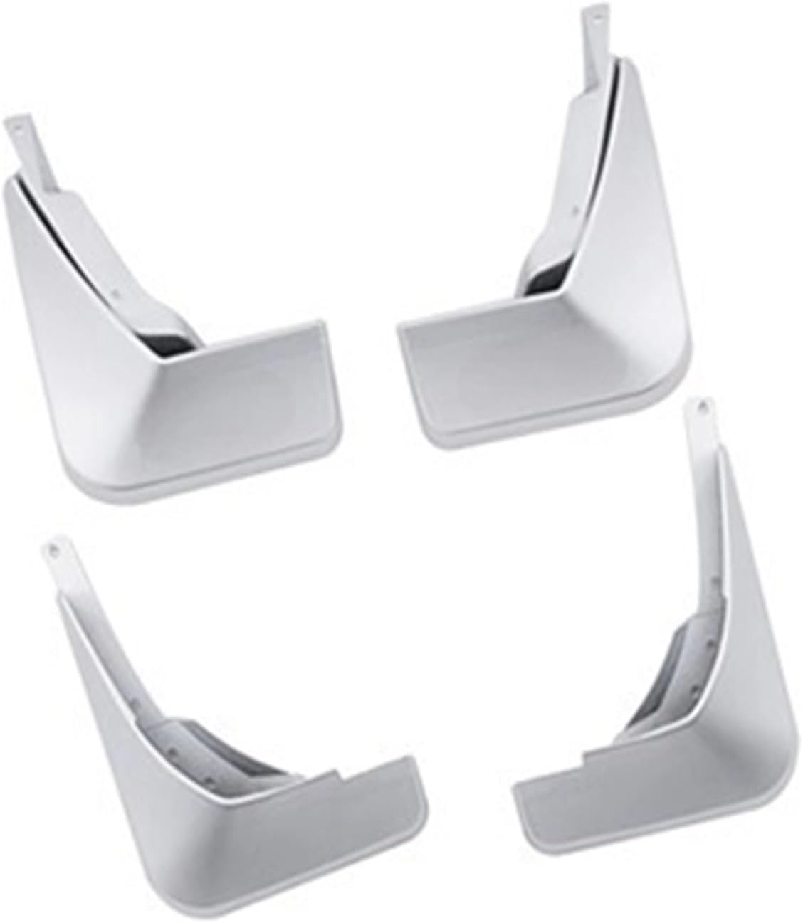 Mud Flaps Mudguards Car Splash Guards Compatible for Audi A4 B6 B7 B8 B9 Accessories 4PCS(16-20 A4(B9) Silver)