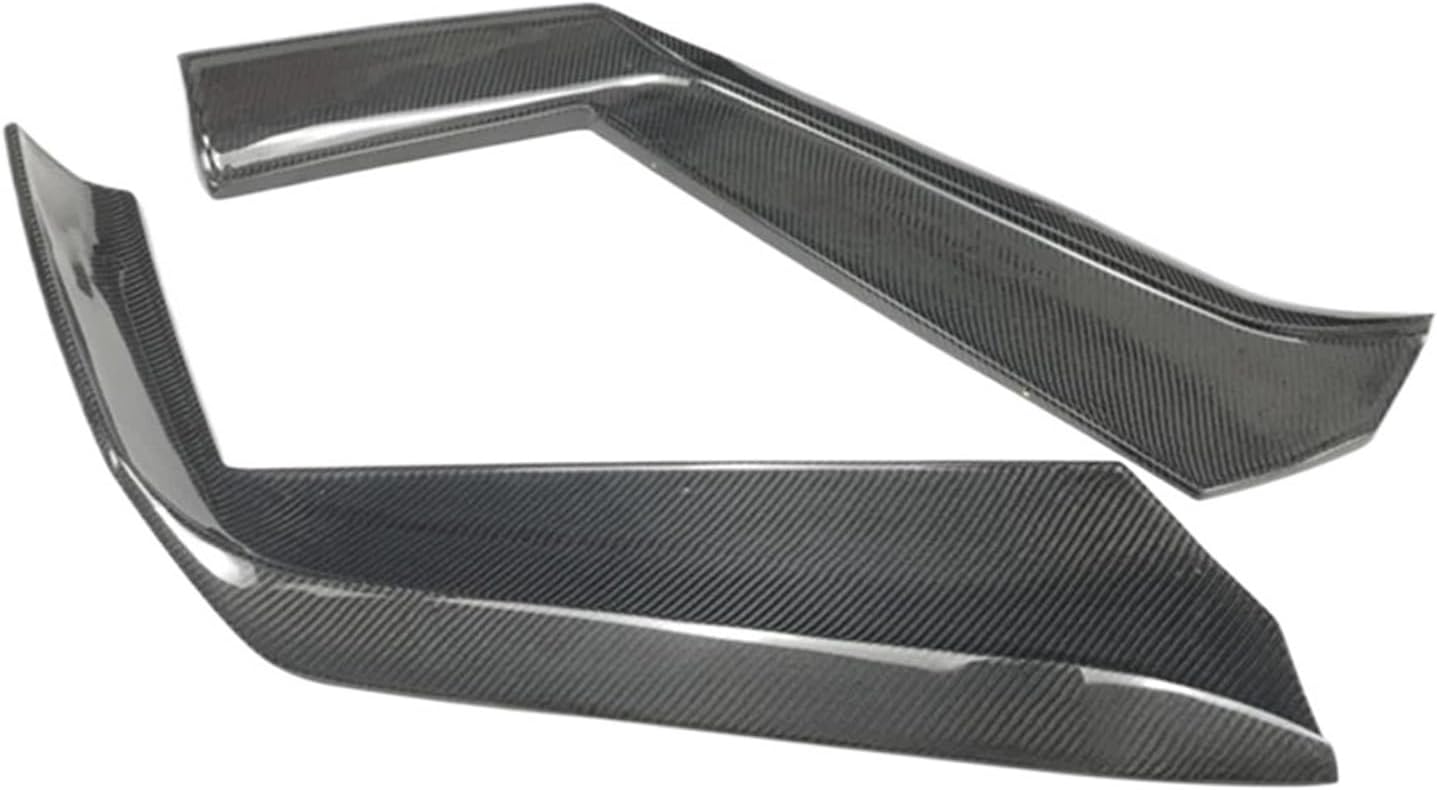 Auto Car Body kit Compatible With 488 GTB N Style Front Anterior Lip Shovel Spoiler Splitter Corner