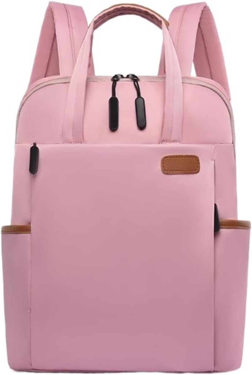 Laptop Backpack for Women Waterproof College Computer Bag Daily Bookbag 14 Inch Travel Work(B)
