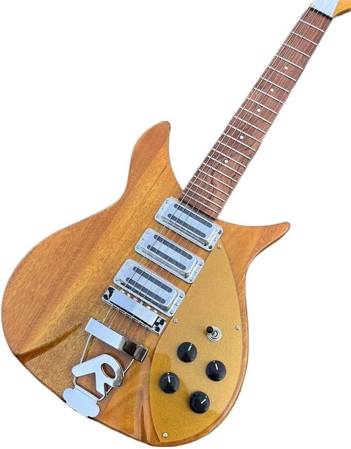 Custom 325 electric guitar 6-string electric guitar, Yellow paint 527-string pitch, R bridge