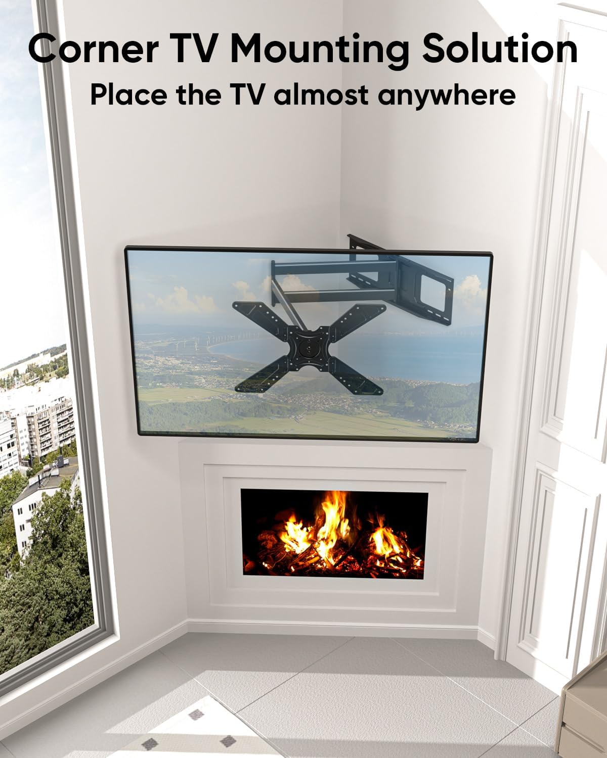 FORGING MOUNT Long Arm TV Wall Mount with 48.03