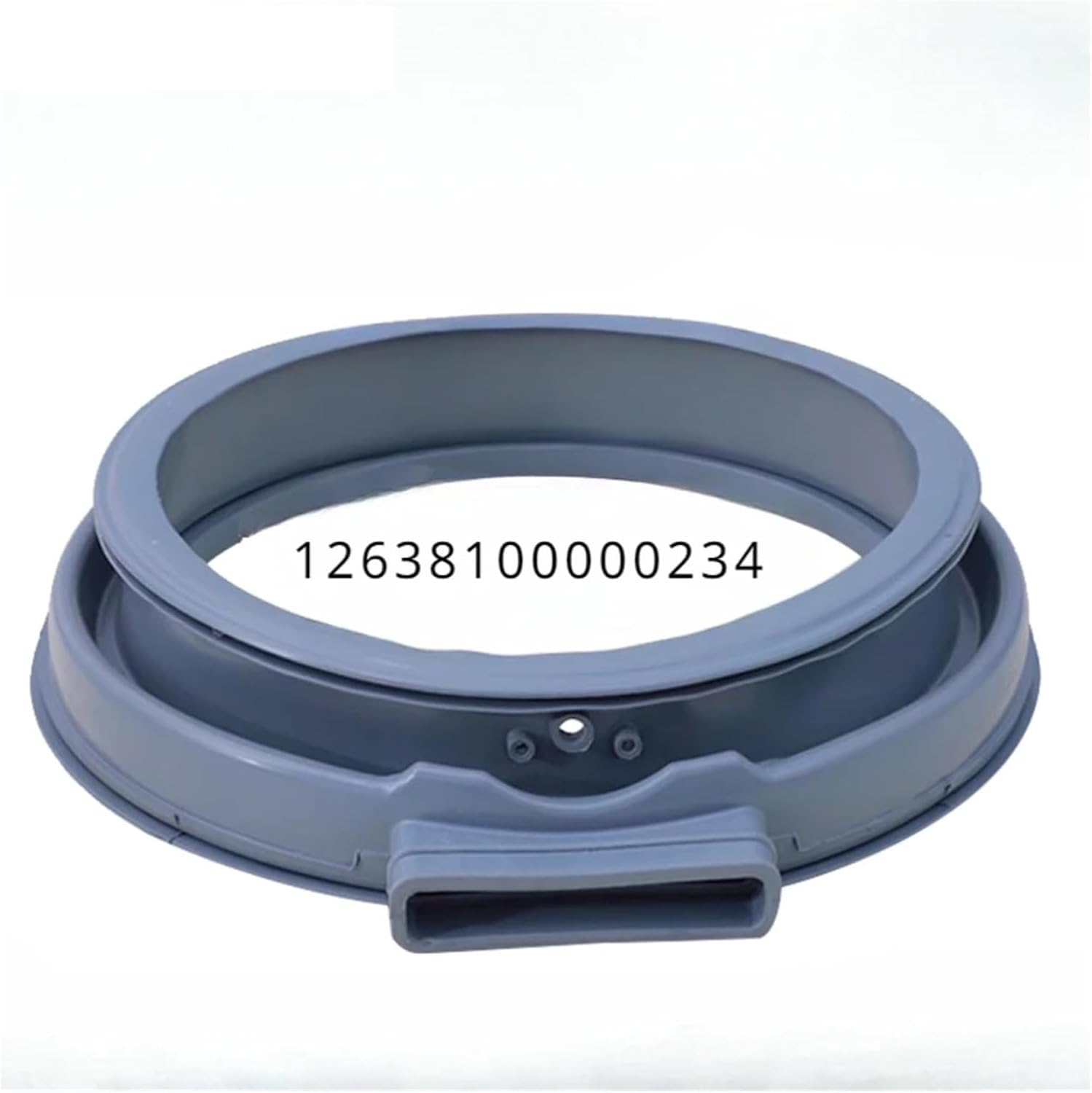 New Door Sealing Ring for Washing Machine, Compatible for Midea, 12638100000234 TD80-1416MPADG Observation Window Gasket Sealing Rubber Gasket Accessories