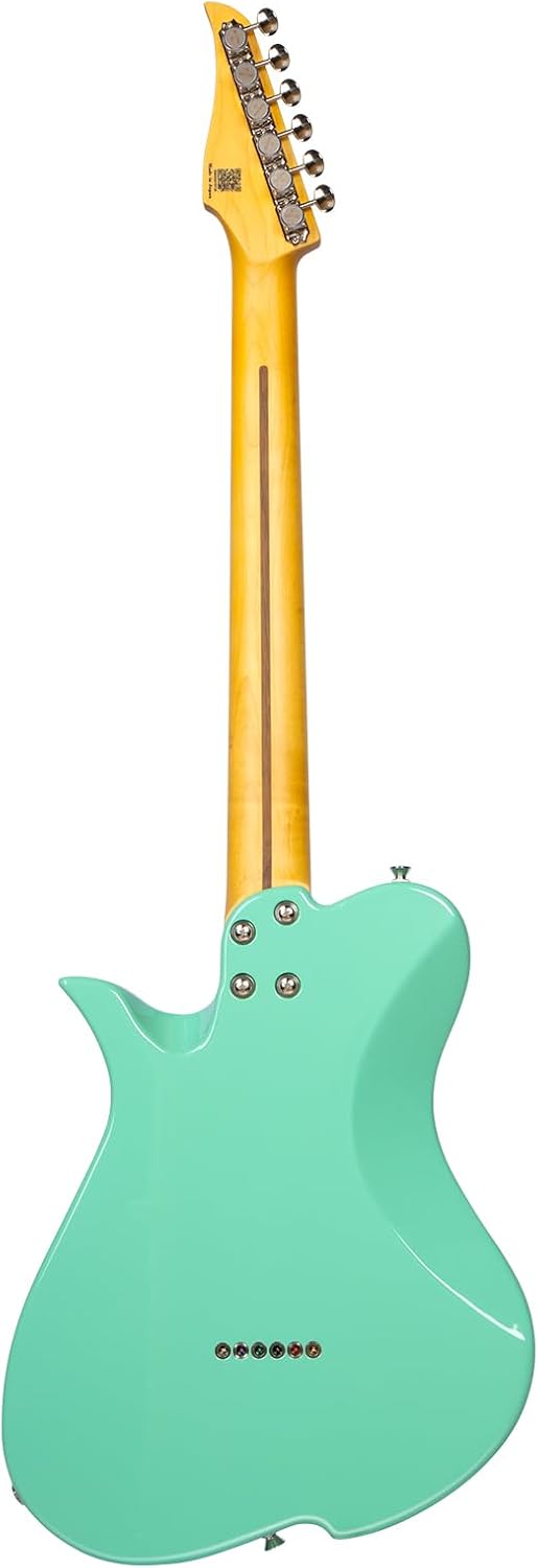 Vola Electric Guitar Vasti MC Surf Green Gloss Handmade in Japan MIJ Gotoh Bridge Gotoh Locking Tuner 6 Strings Modern C Neck For All Levels