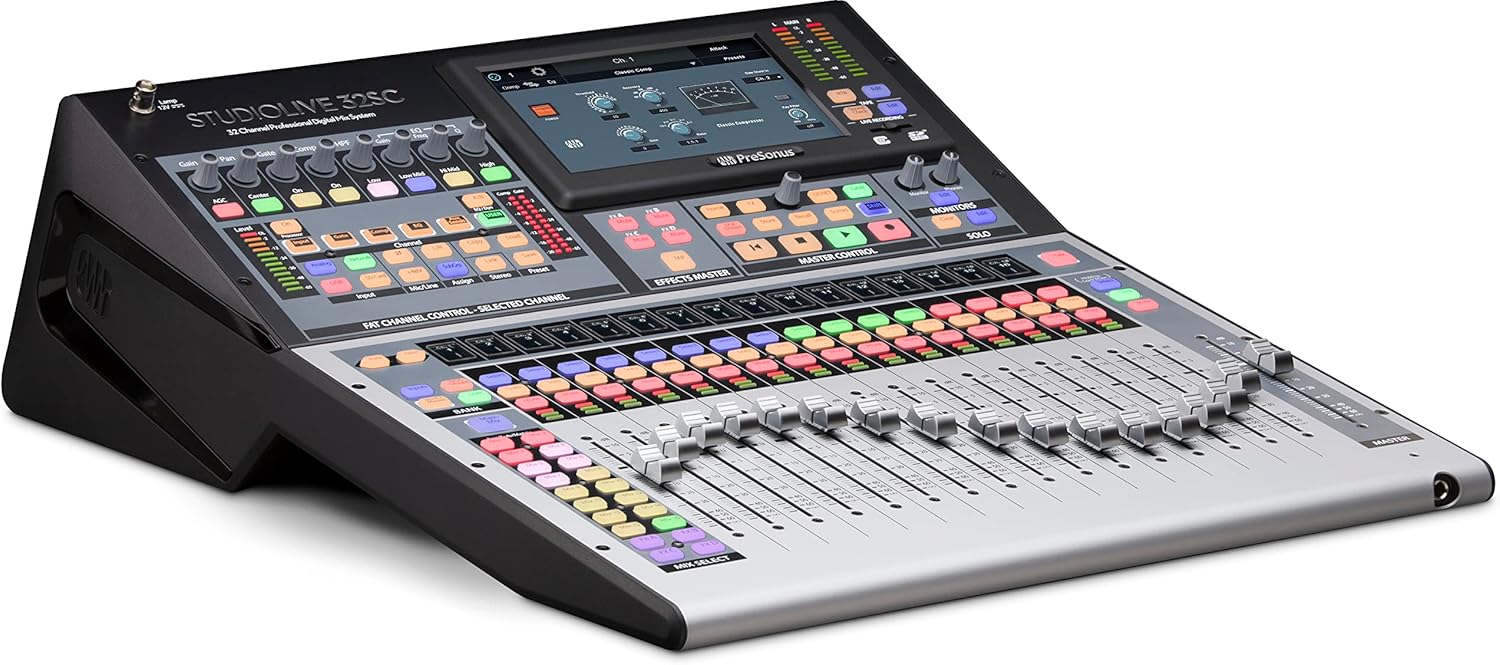 PreSonus StudioLive Series III 32SC Digital Console Mixer with Studio One Pro Software
