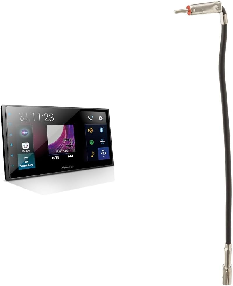 Pioneer DMH-2660NEX Digital Multimedia Receiver Bundle with 6.8