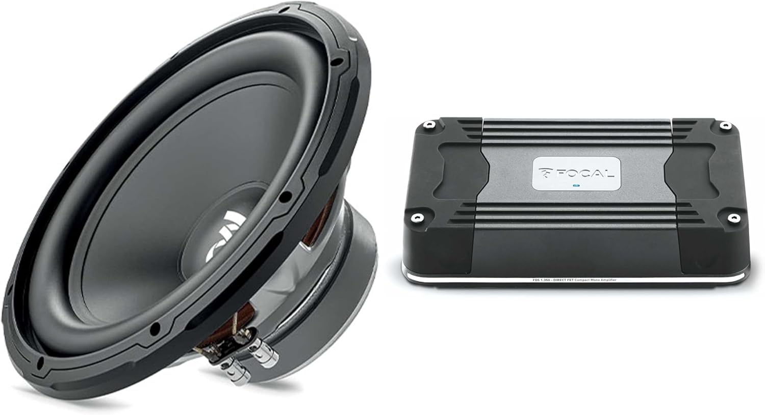 Focal FDS-1.350 1 Channel Amplifier 1 x 350 W and SUB 12 12