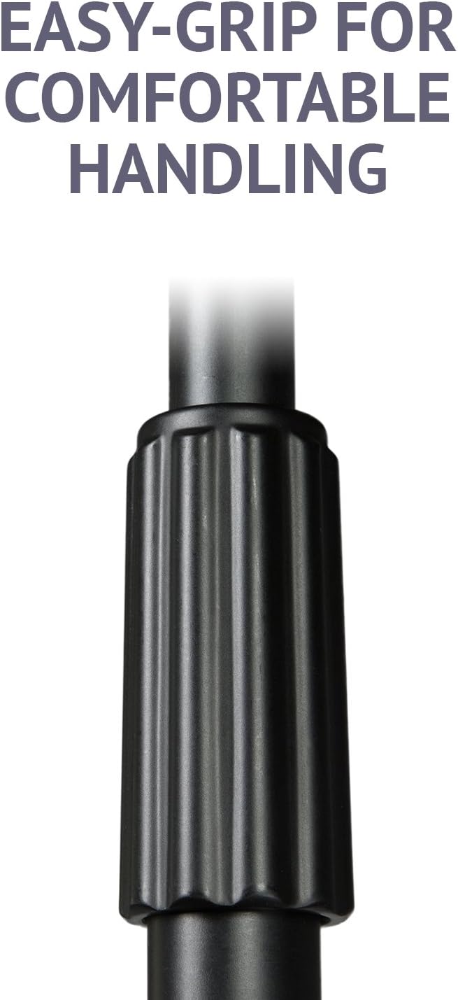 LyxPro Professional Microphone Stand Heavy Duty 90” Studio Overhead Boom Stand with Rolling Caster Wheels, 87” Extra Long Telescoping Arm Mount, Foldable Tripod Legs & Adjustable Counterweight