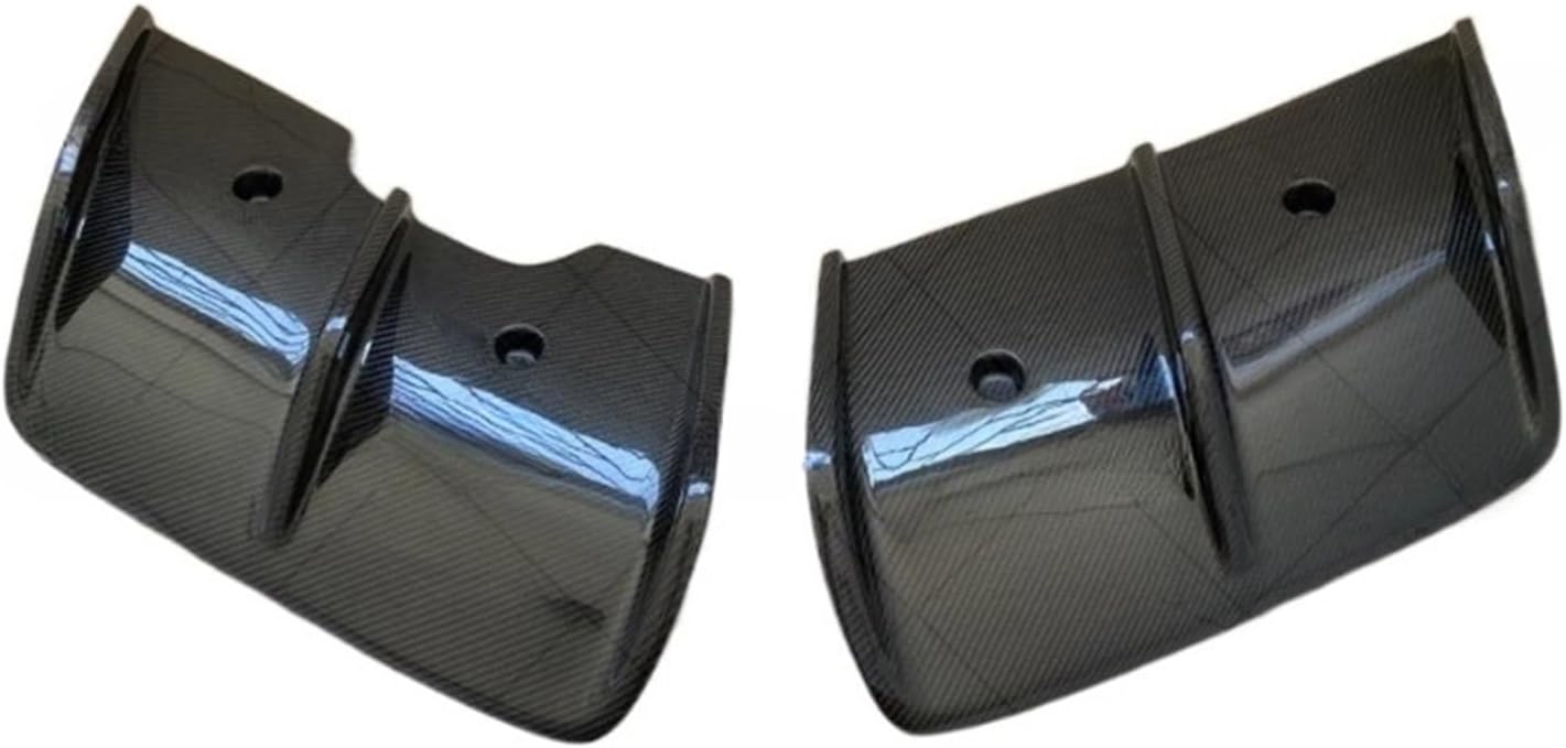 for I8 Carbon Fiber FRP Rear Diffuser Bumper Splitter Lip Spoiler Racing Car Styling Compatible for BMW I8 2014 2015 2016 2017 2018 2019(Carbon Fiber)