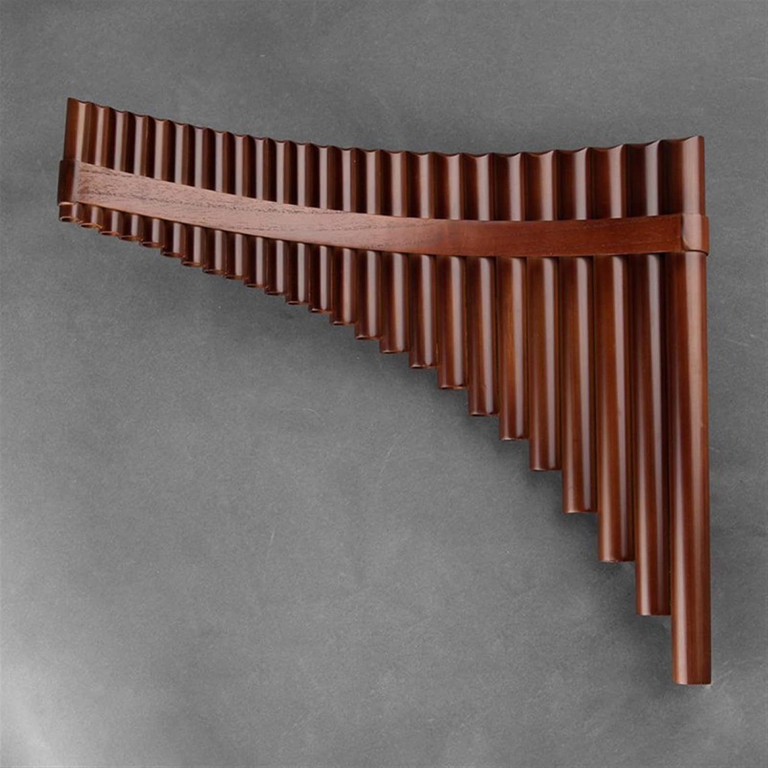 Chinese Traditional Musical Instrument 25 Pipes Pan Flute G Key Woodwind Instrument Handmade