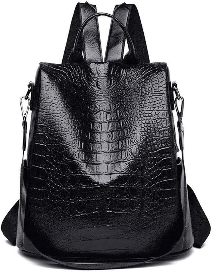 JSEIAJB Ladies Backpack Multi-pocket Waterproof Anti-theft Large Capacity Travel Work School Leisure(E)