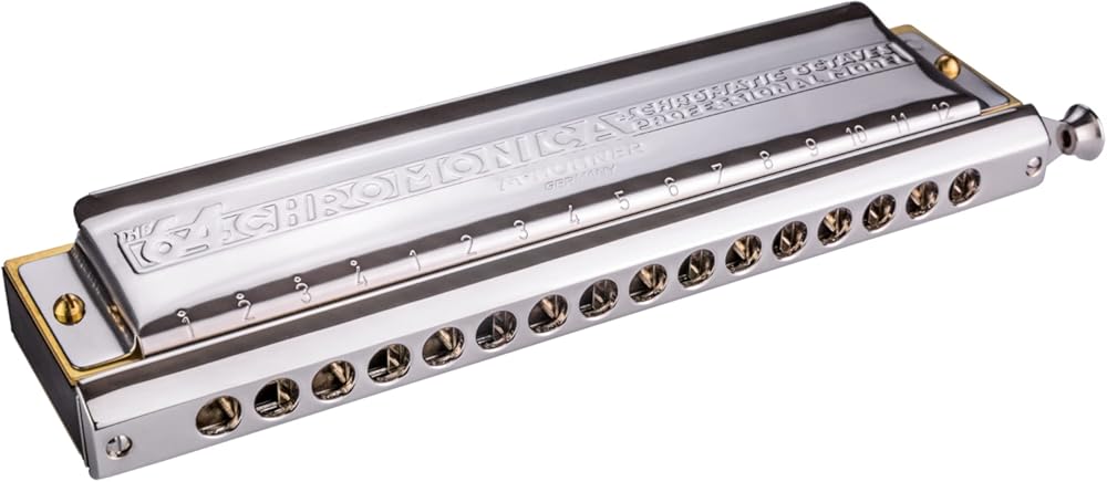 Hohner The 64 Chromonica Chromatic Harmonica, Key of C