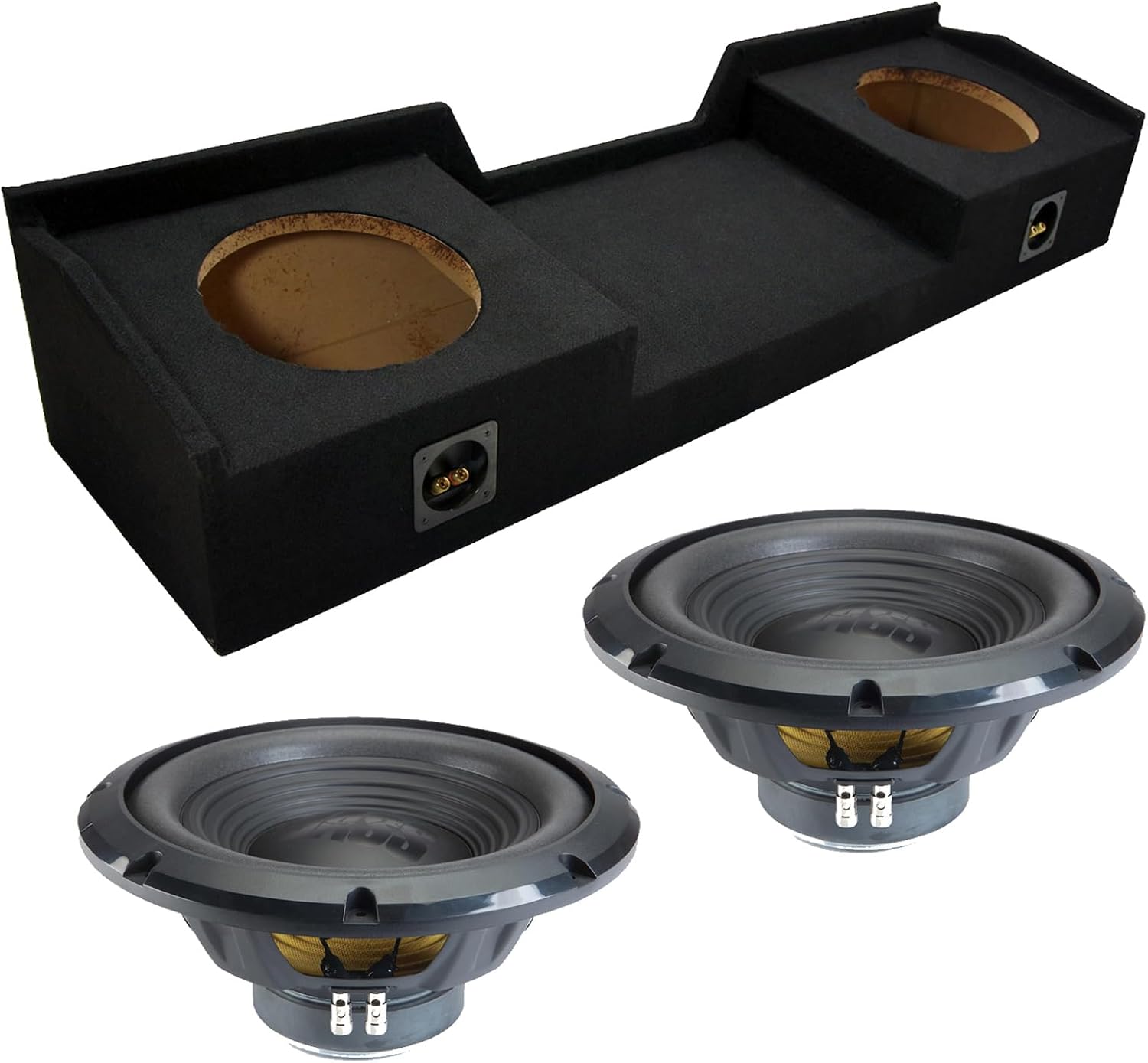 Alpine Compatible with 1999-2006 Chevy Silverado Sealed Dual 12