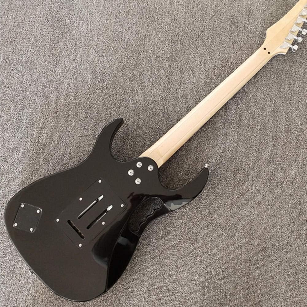 Electric Guitar Classical 6 String Black Electric Guitar Metal Acoustic Steel String Guitars Acoustic Guitar Strings Guitar (Color : Guitar) (Guitar) (Guitar)