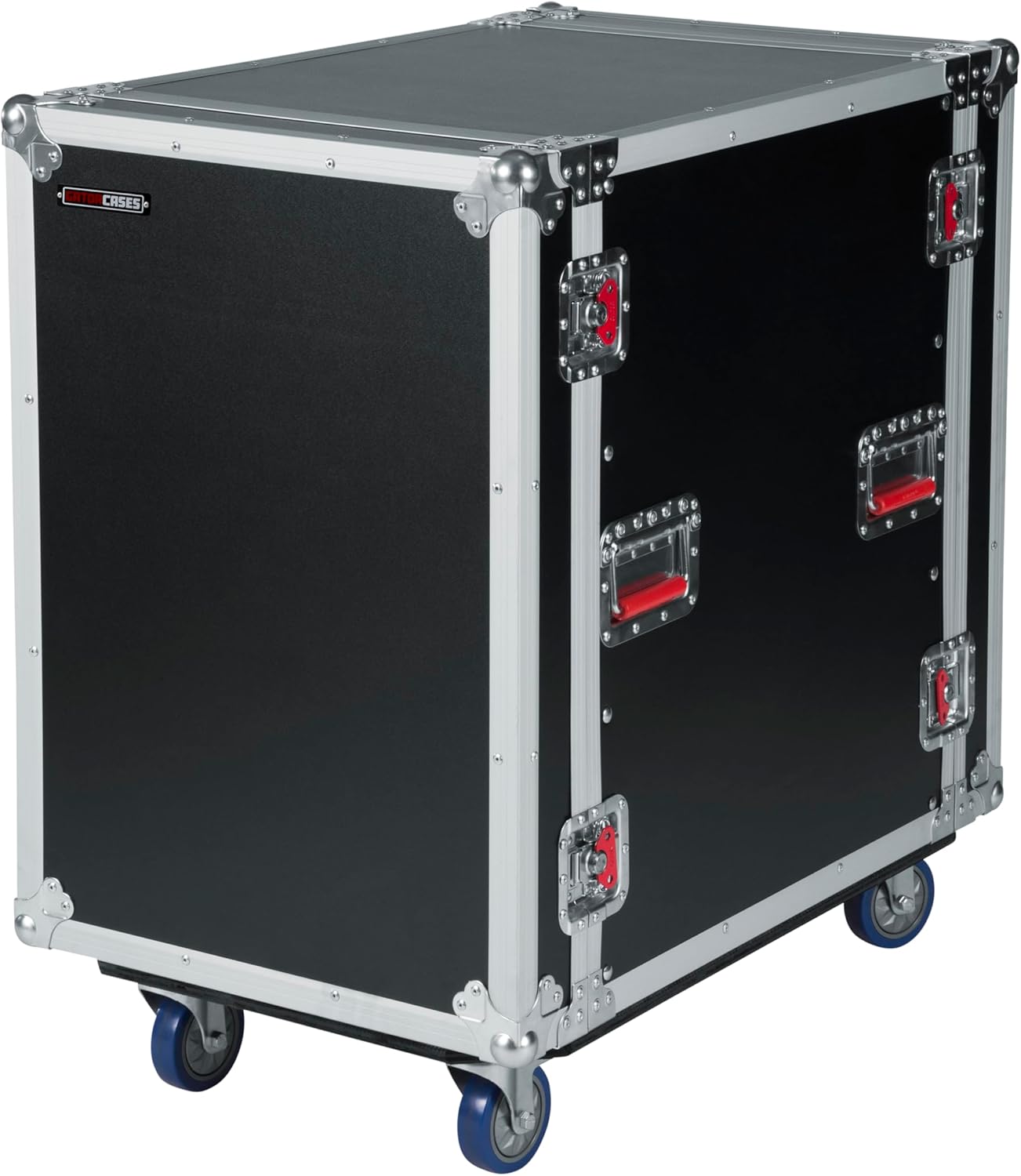 Gator Cases G-TOUR Series Deep Audio Road Rack with Heavy-Duty Casters and Tour Grade Hardware, 24