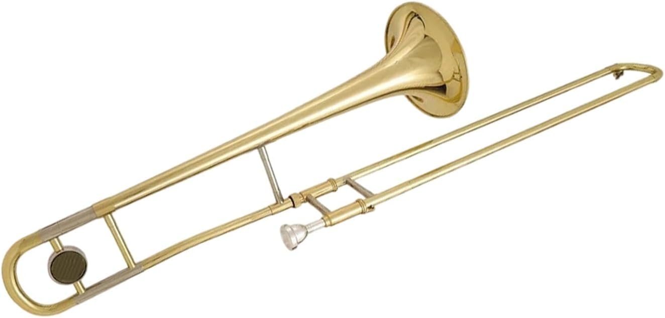 Adult Trombone Instrument B Flat Trombone Instrument Professional Performance Adult Beginner With Accessories(2)