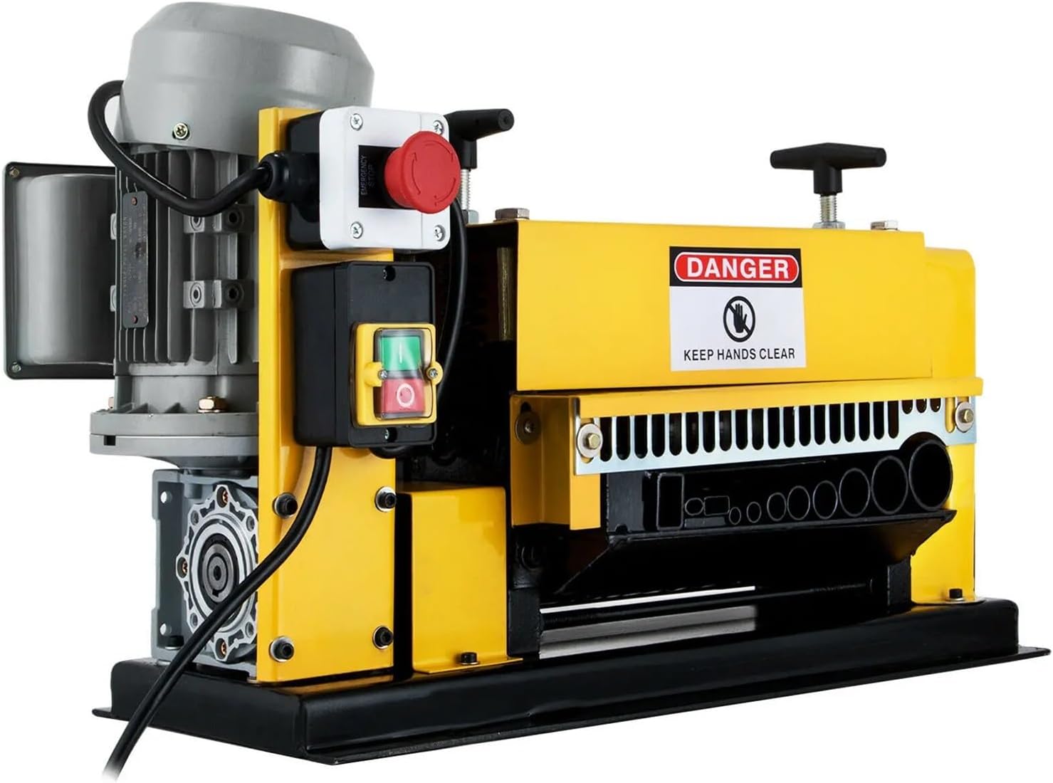 1-38mm Wire Stripping Machine Copper Cable Stripper Scrap Recycle Tool Automatic Electric Wire Stripper WIth 10 Blades with Efficiency