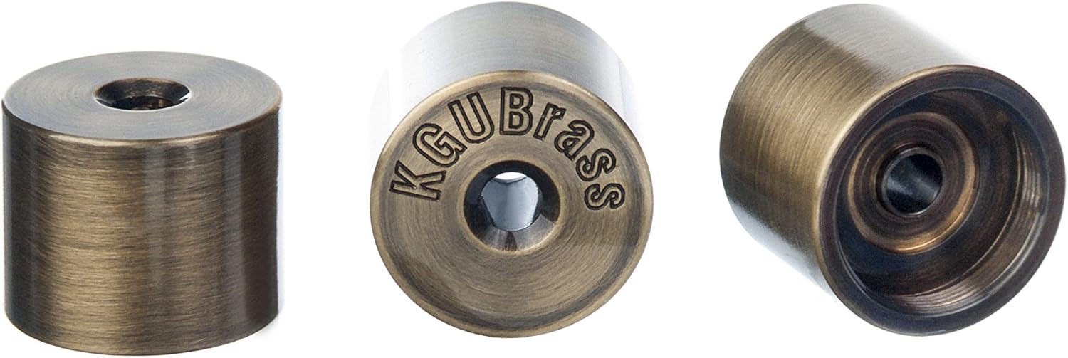 Trumpet Trim Kit for improving the sound. For all Yamaha & Stomvi trumpet. Custom made KGUBrass (HEAVY, Antique Bronze Lacquer)