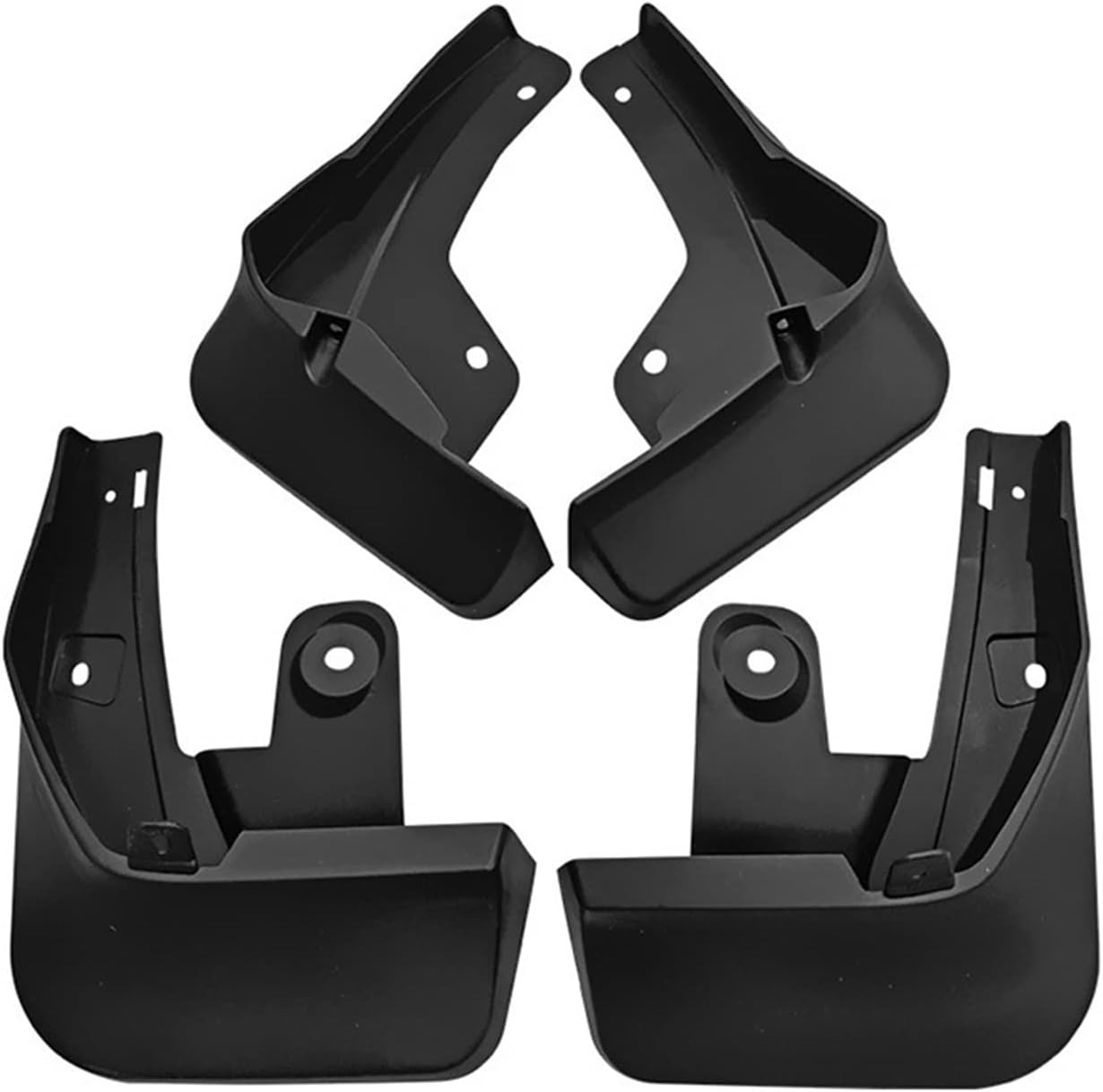 Mudguard Compatible with Toyota Raize Rocky 2020-2021 Front Rear Fender Mud Flaps Guard Splash Car Dust Proof Accessories 4pcs Black