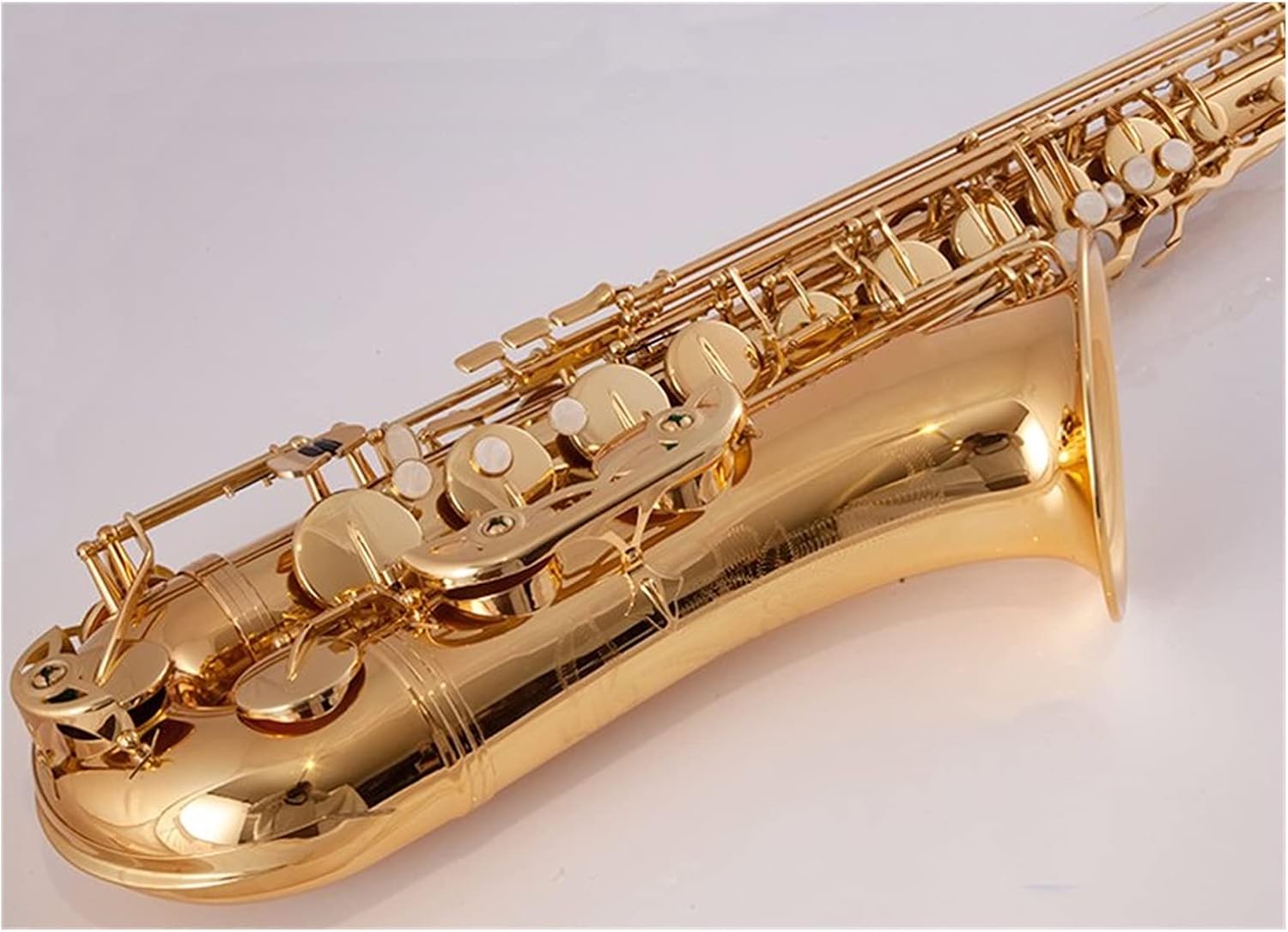 Sax Beginners Kit Japan's Popular Baritone Saxophone Gold Tone Flute Head B Key Down Professional Performance Level Wind Instrument