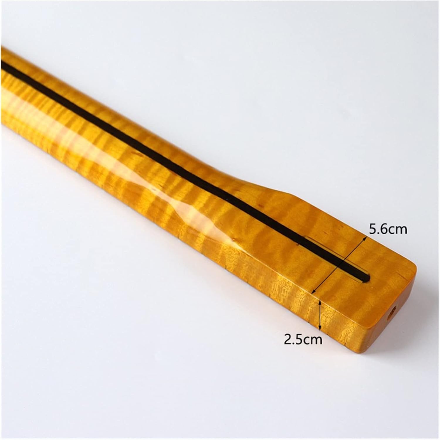 TSTS Electric Guitar Neck Maple Guitar Neck 21 Frets for TL Guitar Neck High Gloss 5.6cm Width Guitar ​Neck Replacement