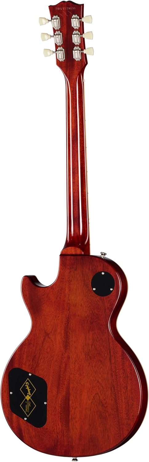 Epiphone Inspired by Gibson Custom 1959 Les Paul Standard Reissue, Deep Cherry Sunburst with Case