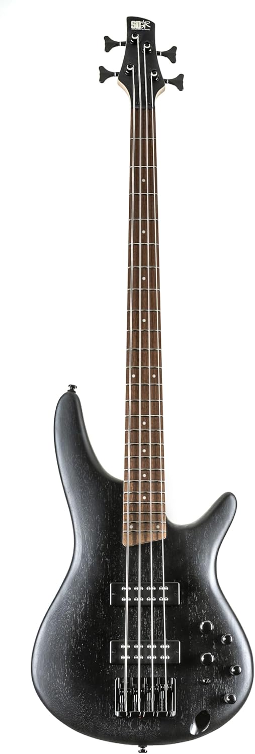 SR300EB 4-String Electric Bass Guitar (Weathered Black)