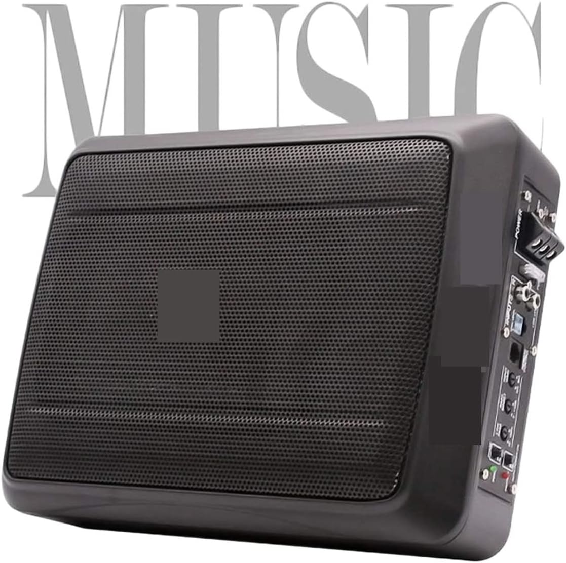 Audio Amplifier, 800W 8 Inch Car Seat Amplifier Subwoofer Car Slim Under Seat Active Subwoofer Bass Speaker Car Subwoofers Woofer for Home Theater, Car