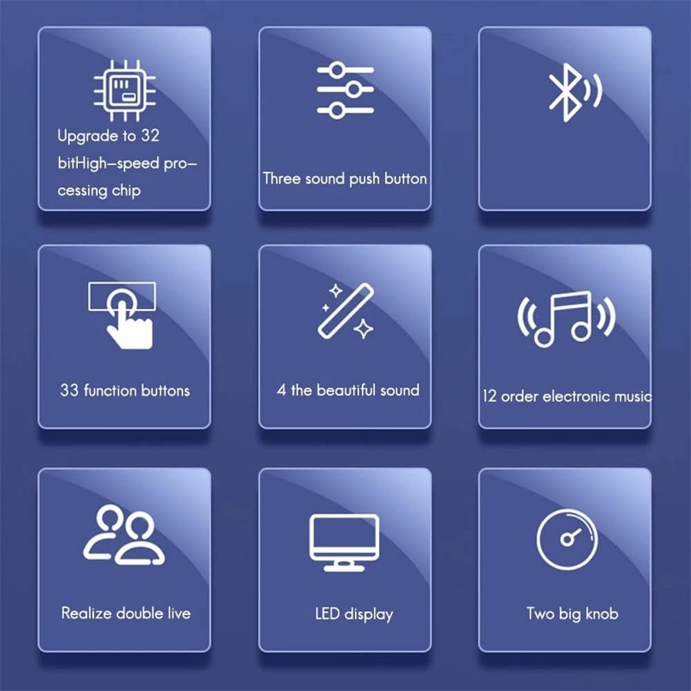 M9 Audio Interface Sound Card Live Voice Mixer External USB Sound Card Multiple Effects Sound Card Mixer Board