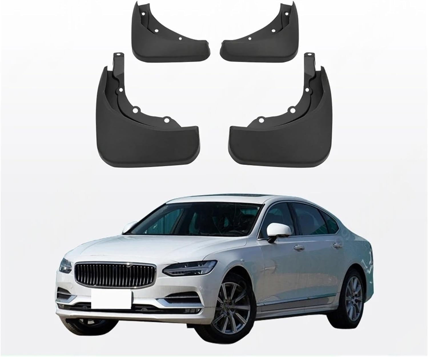 Fender Compatible for Volvo S90 2017-2020 2018 Mudguard Mud Flaps Guard Splash Flap Mudguards Car Accessories