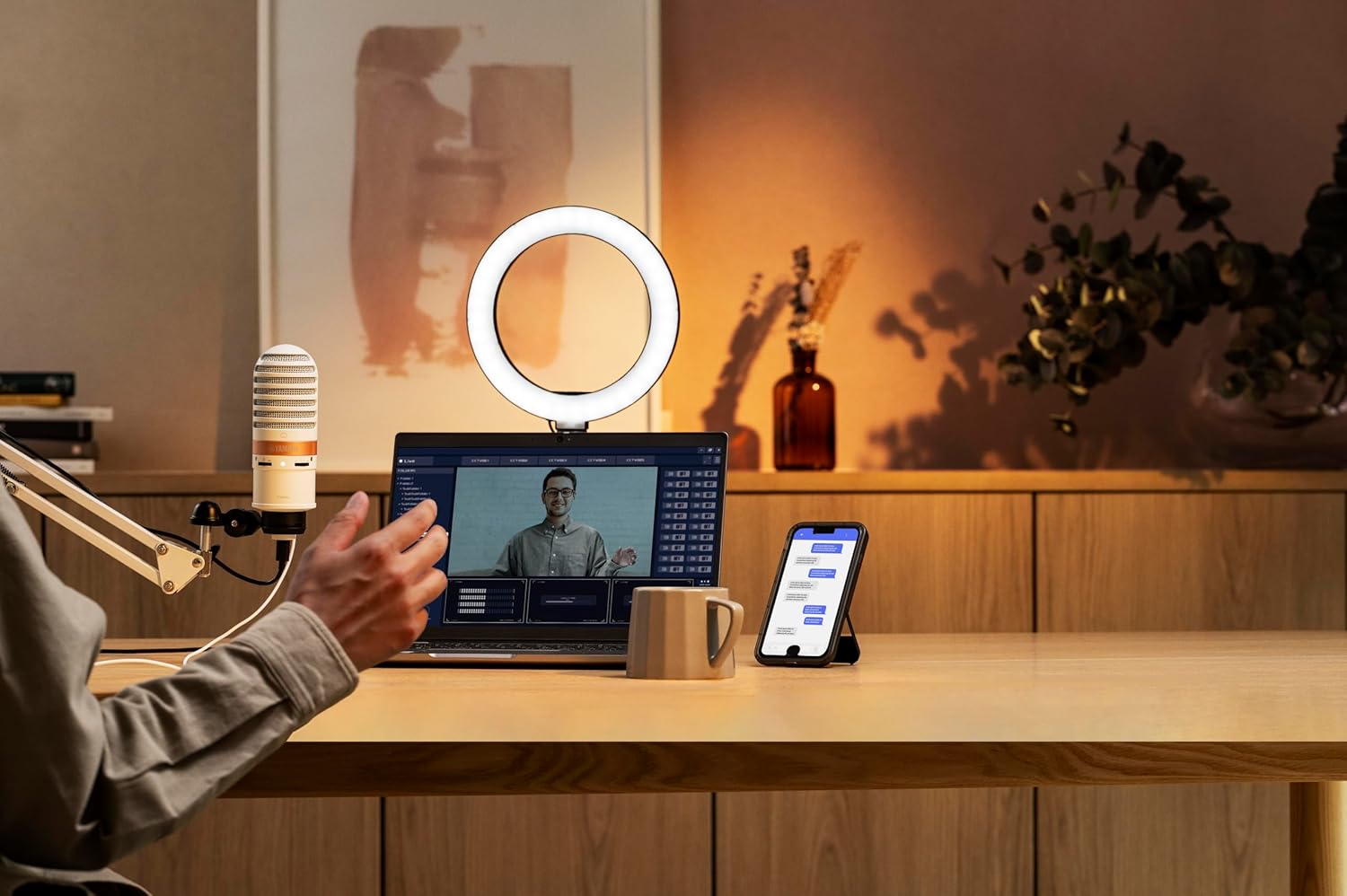 Yamaha YCM01U White High-Definition USB Condenser Microphone