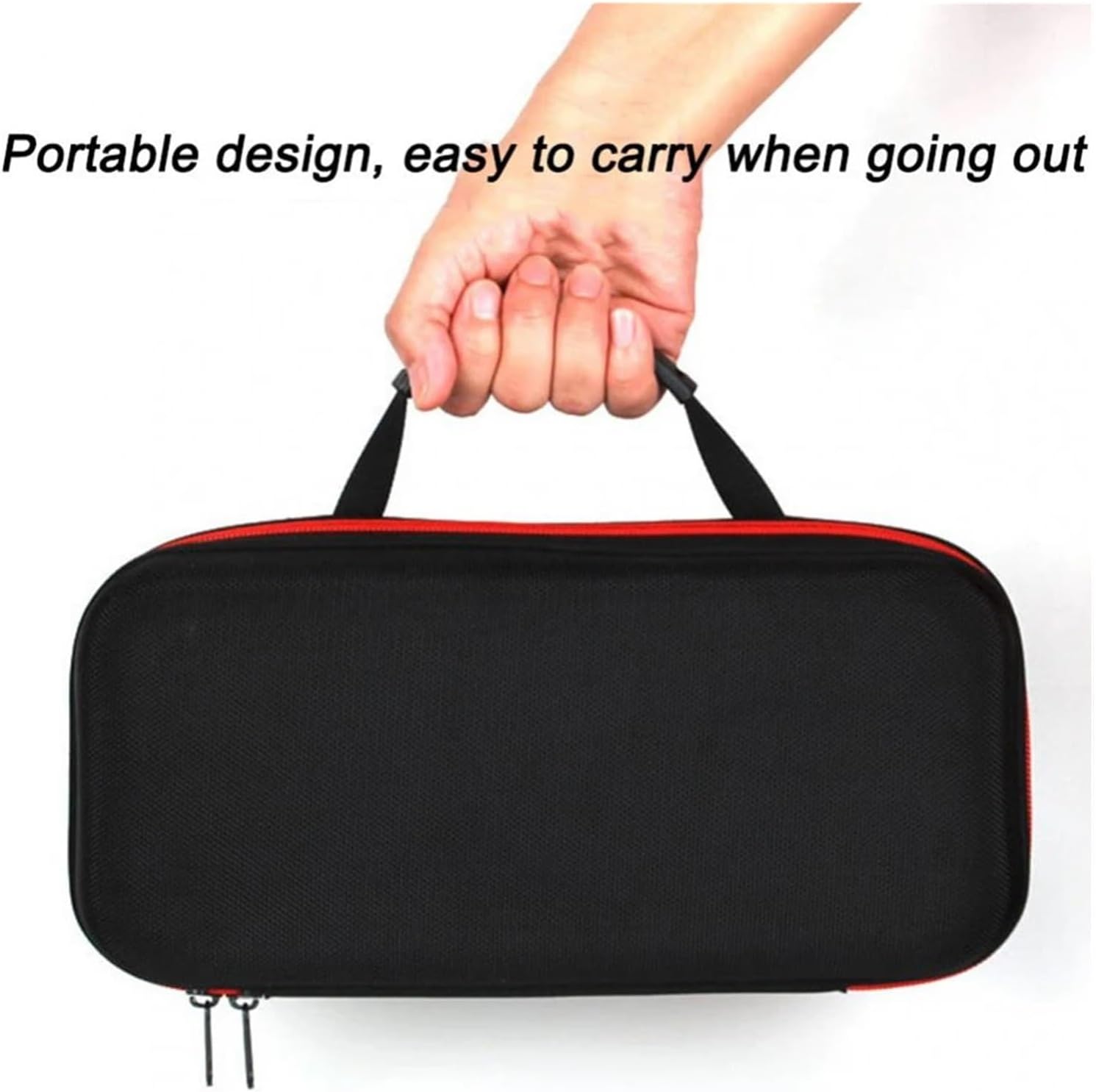 Portable Eva Wireless Microphone Storage Bag Shockproof Large-Capacity Hard Case Carry Bag Fit for Travelling Camping Business Trip