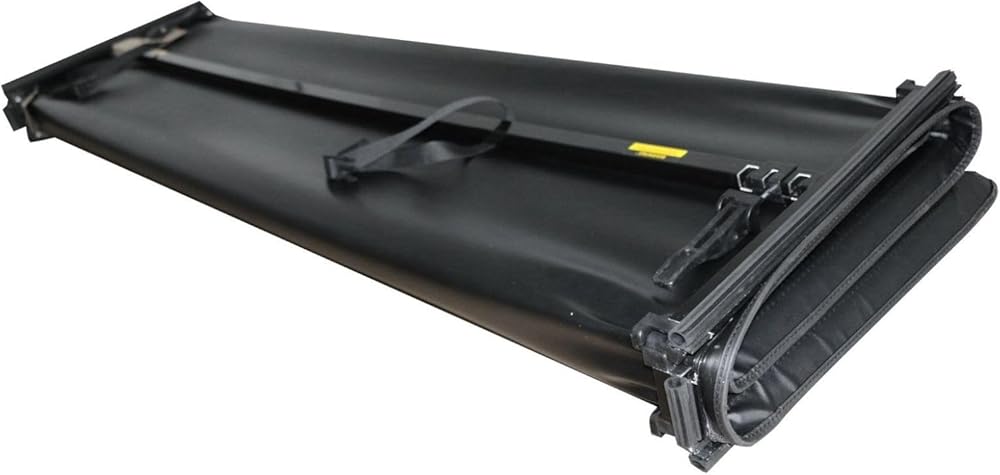 Tonneau Cover for Ford for F150 2015-2022 5.5Ft 4-Fold Soft Truck Bed Rear Upper Black