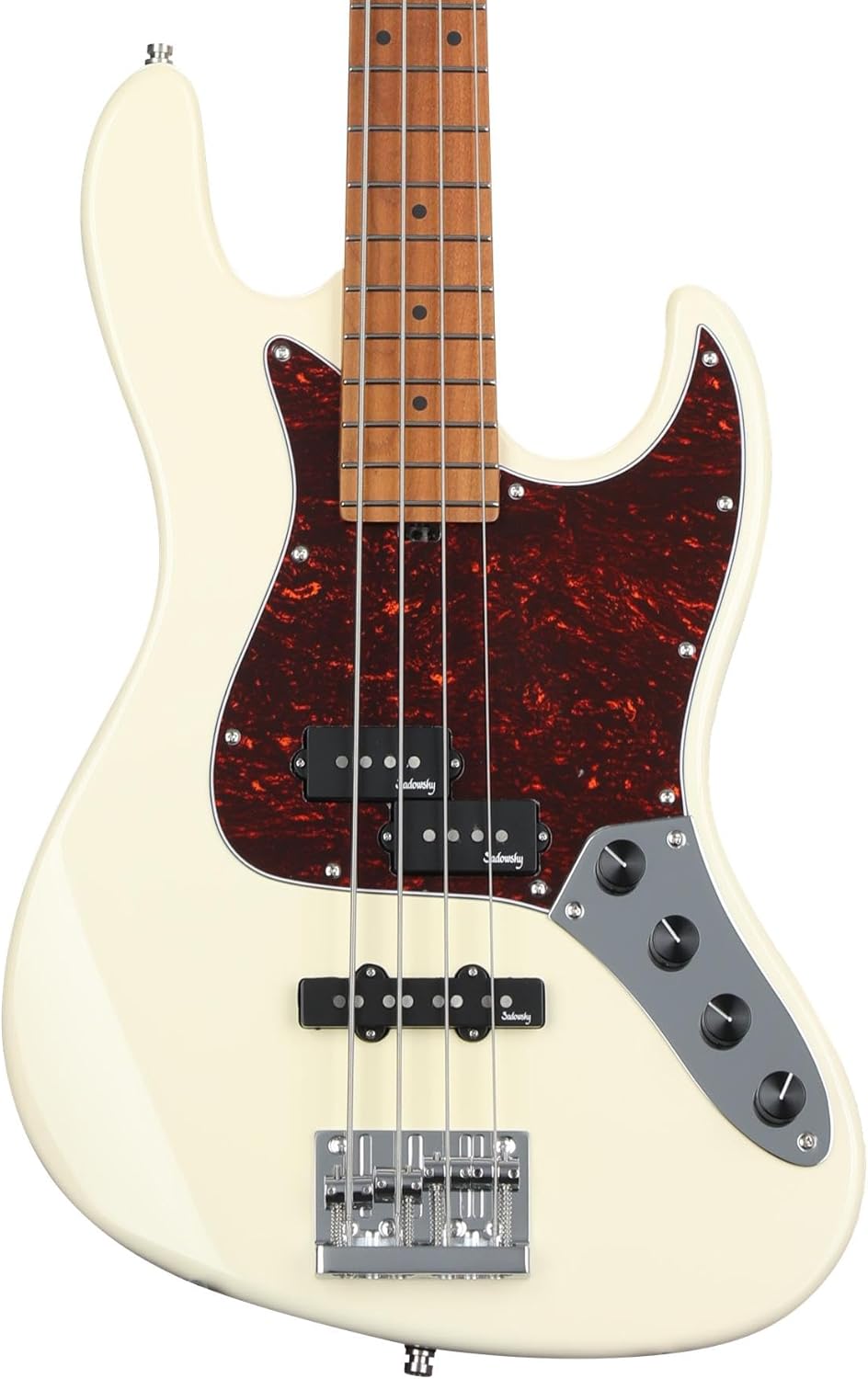 Sadowsky MetroExpress 21-fret Hybrid PJ 4-string Bass - Olympic White