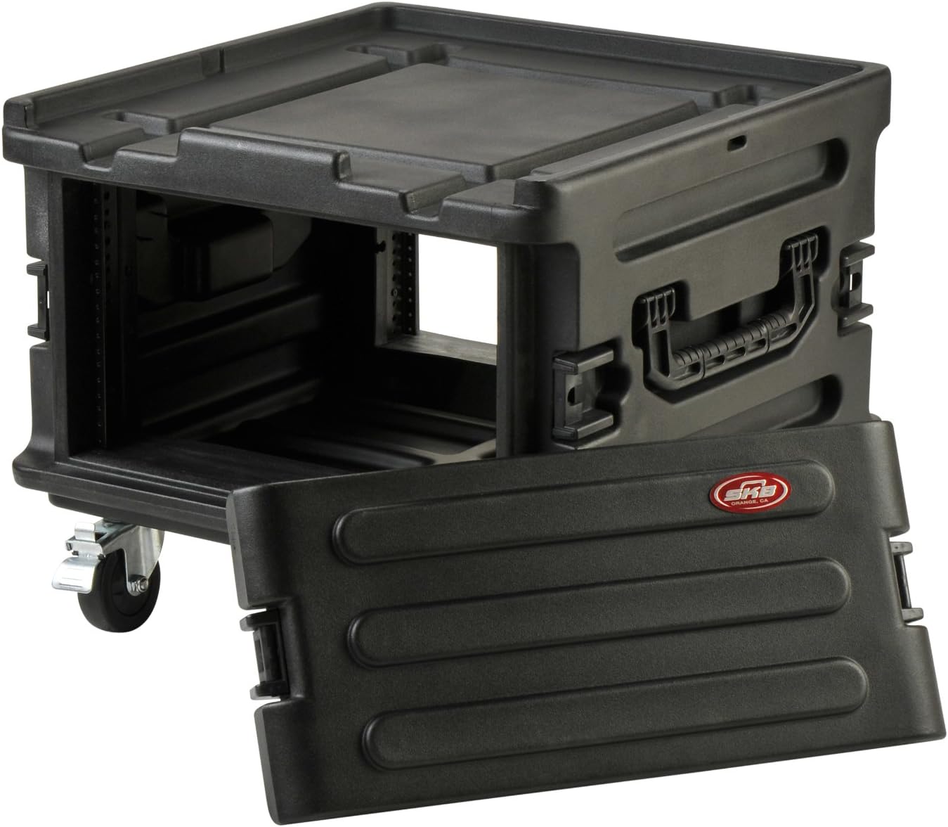 SKB 1SKB-R1906 Roto Molded Rack Expansion Case (with Wheels), Black (R1906)